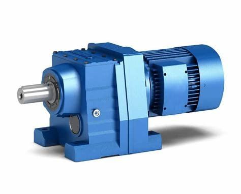2.5-360rpm Helisel Sonsuz Dişli Redüktör R Serisi Motorlu