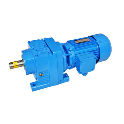 Dökme Demir 380V 60Hz AC R Inline Helisel Konik Hız Düşürücü